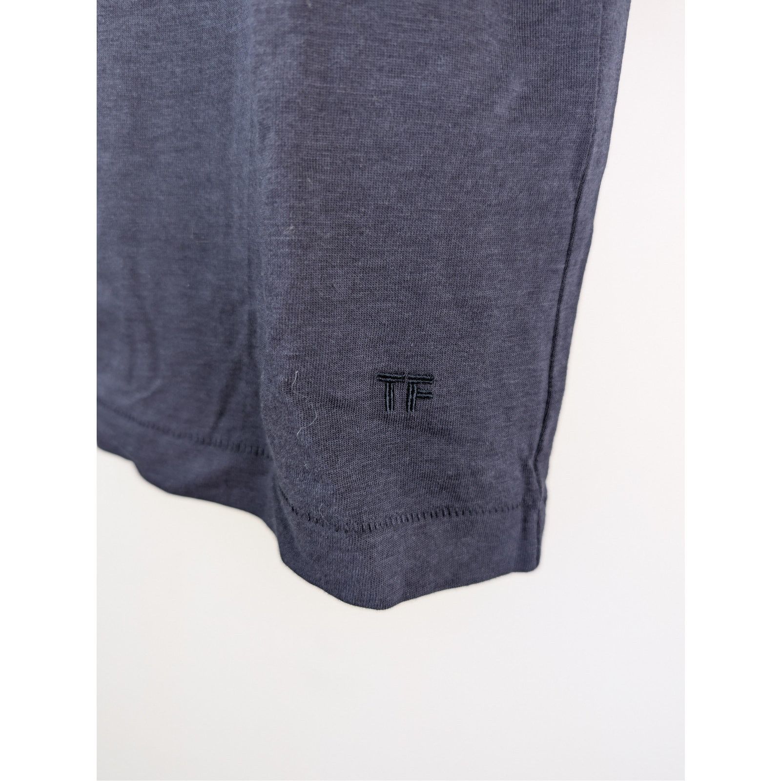 Tom Ford o1rshd1 CC20 T-Shirt in Navy Size US M / EU 48-50 / 2 - 7 Thumbnail