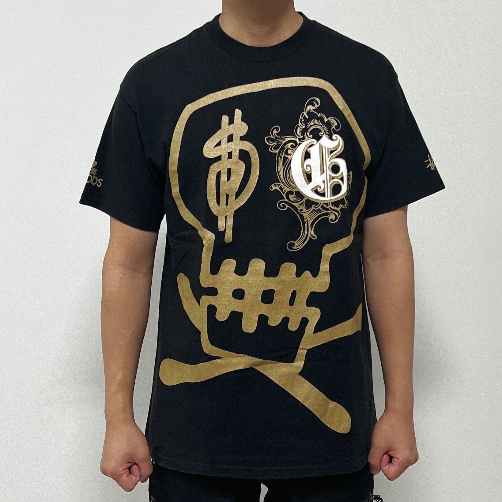 Stussy STUSSY x GOODS 25Anniversary Skull T-Shirt Black Size US L / EU 52-54 / 3 - 1 Thumbnail