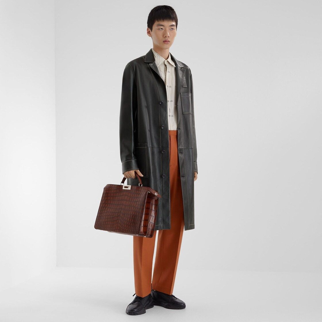 Fendi o1s1wg110925 Coat in Black Size US S / EU 44-46 / 1 - 4 Thumbnail