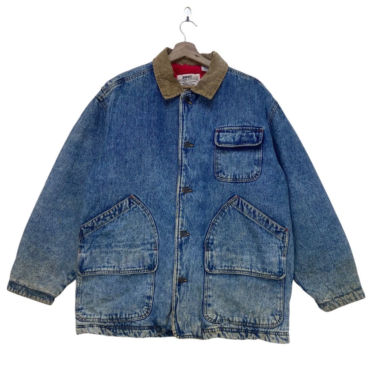 Johnbull Vintage Johnbull Worker Sherpa Lining Denim Barn Jacket Size US M / EU 48-50 / 2 - 4 Thumbnail