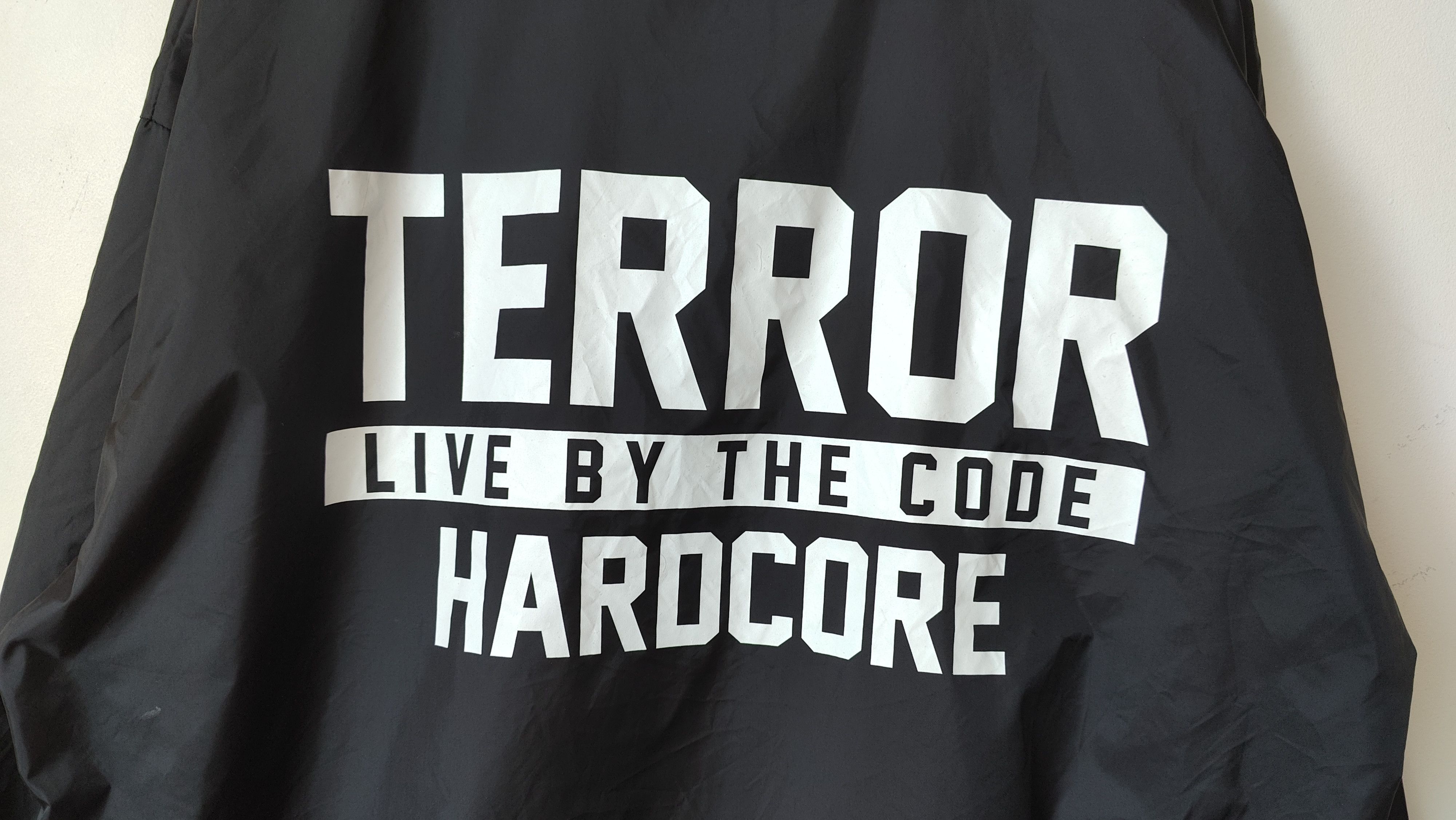 Vintage Terror Hardcore Live by the Code Official Band Jacket Size US L / EU 52-54 / 3 - 3 Thumbnail