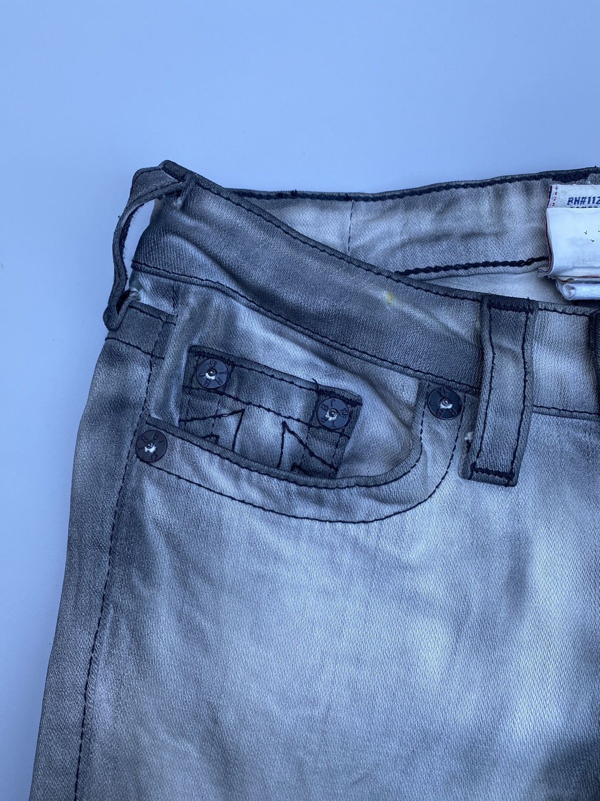 True Religion Archive True Religion Denim Pants Size 26" / US 2 / IT 38 - 6 Thumbnail