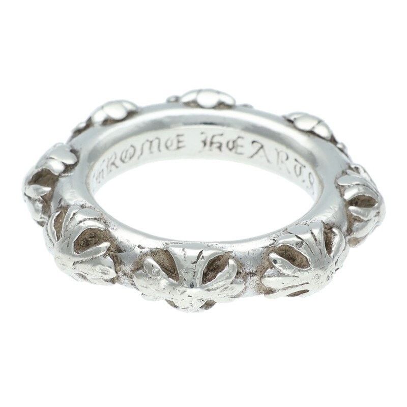 Chrome Hearts Chrome Hearts Cross Band Silver Ring 14 Size ONE SIZE - 1 Thumbnail