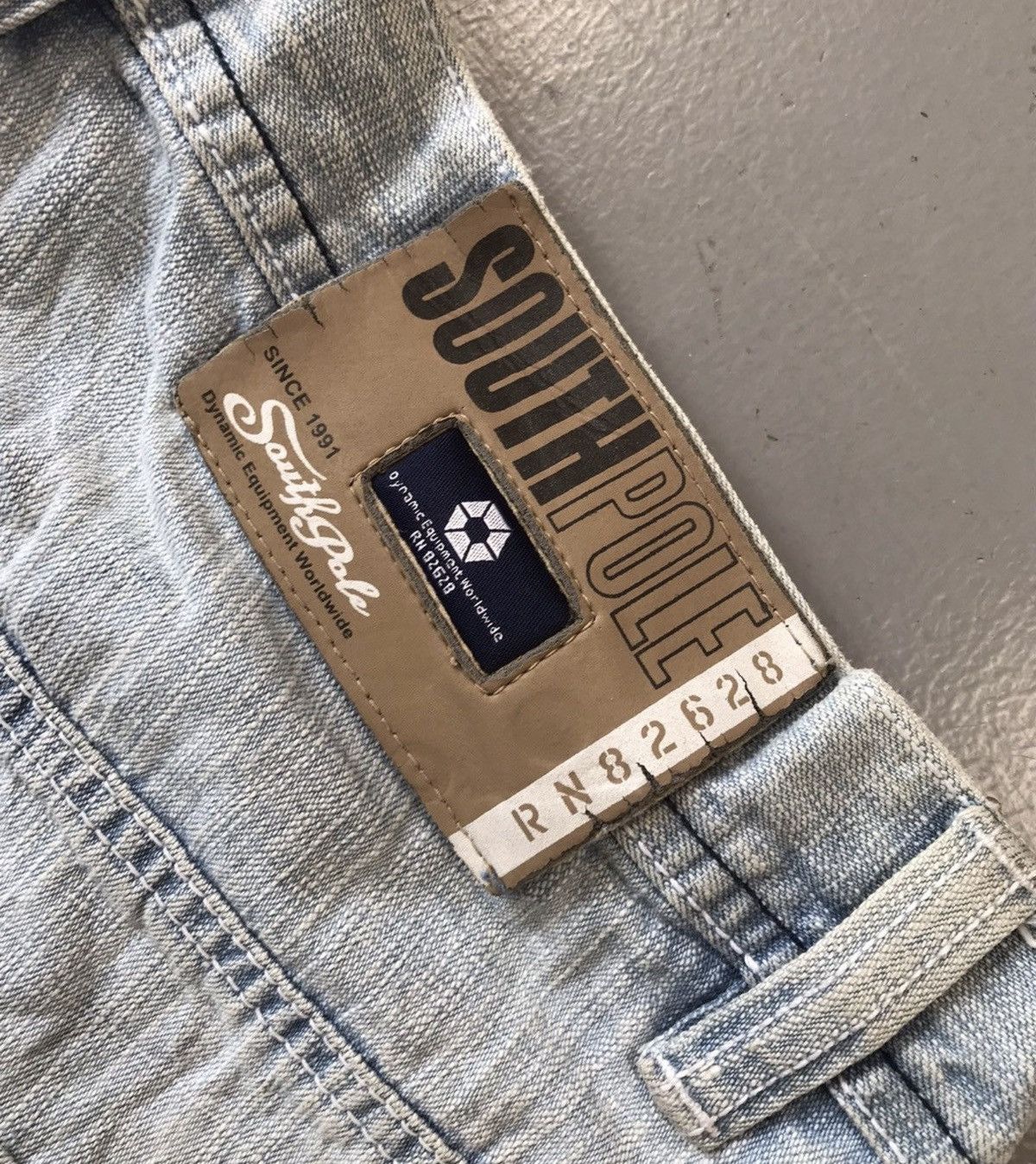 Southpole Vintage souhtpole brown tab denim Size US 34 / EU 50 - 8 Thumbnail