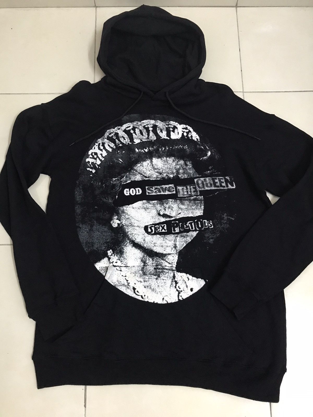 Band Tees Rare Sex Pistols God Save The Queen Hoodie Size US L / EU 52-54 / 3 - 4 Thumbnail