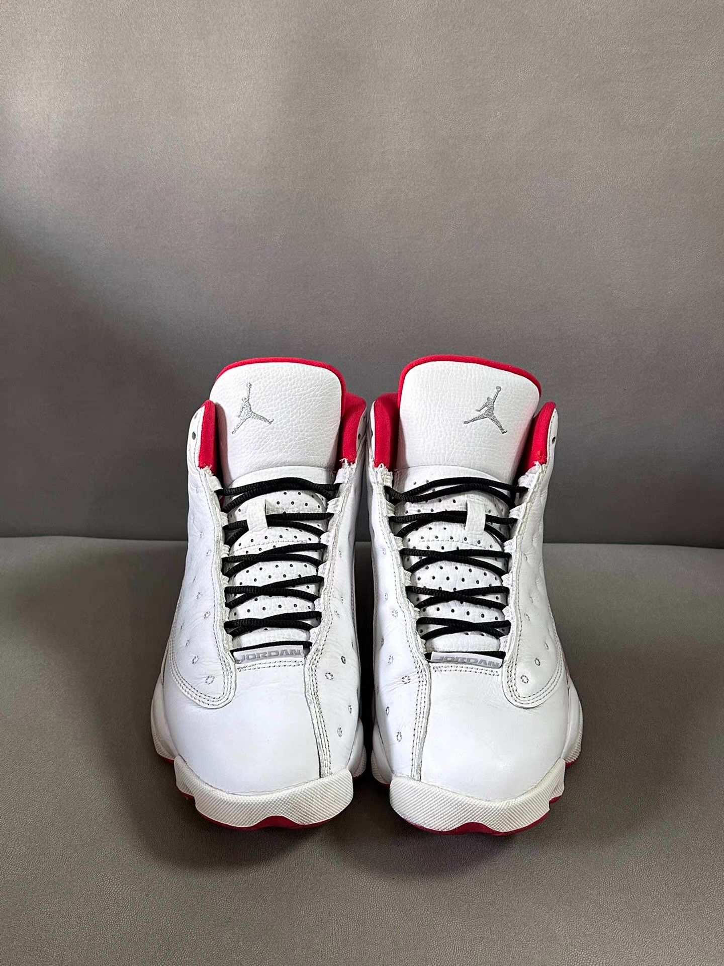Nike Air Jordan 13 HOF White & Red Ｑ20 Size US 8 / EU 41 - 2 Thumbnail