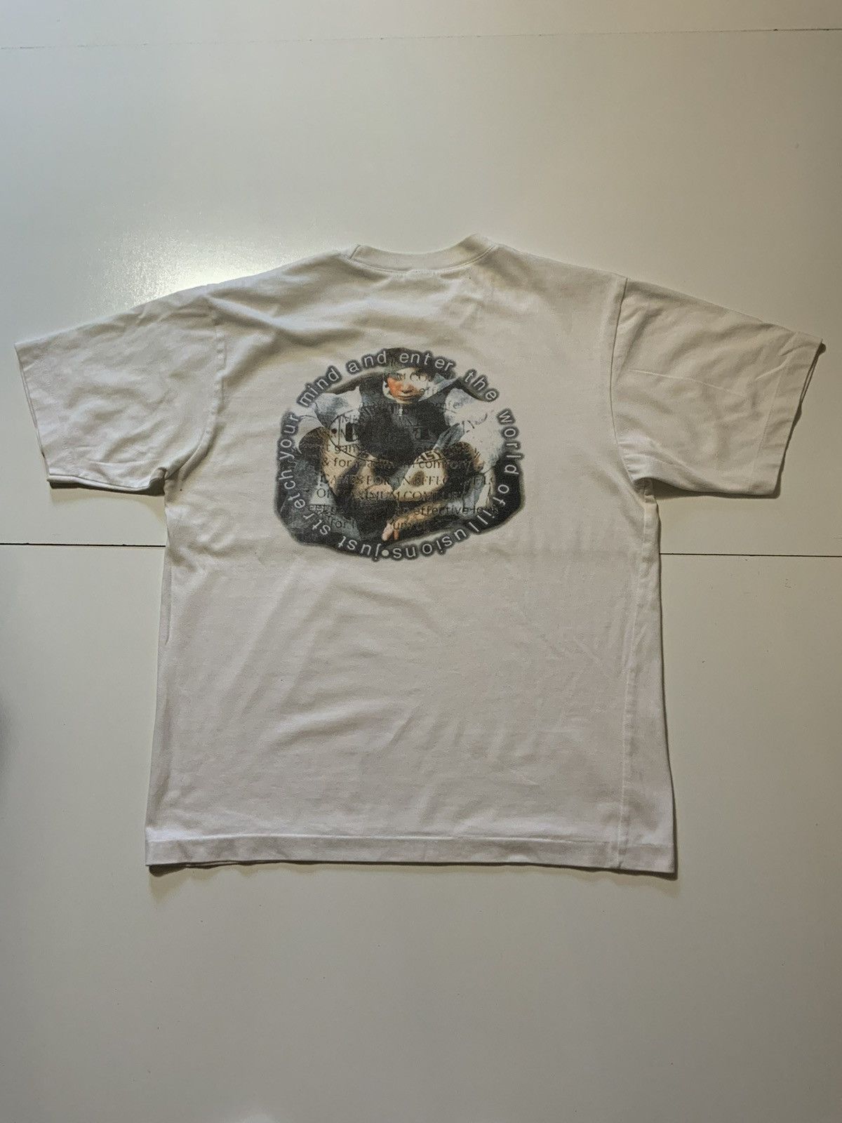 Vintage Penshoppe Stretch Your Mind Enter World Of Illusions T-Shirt Size US S / EU 44-46 / 1 - 3 Thumbnail