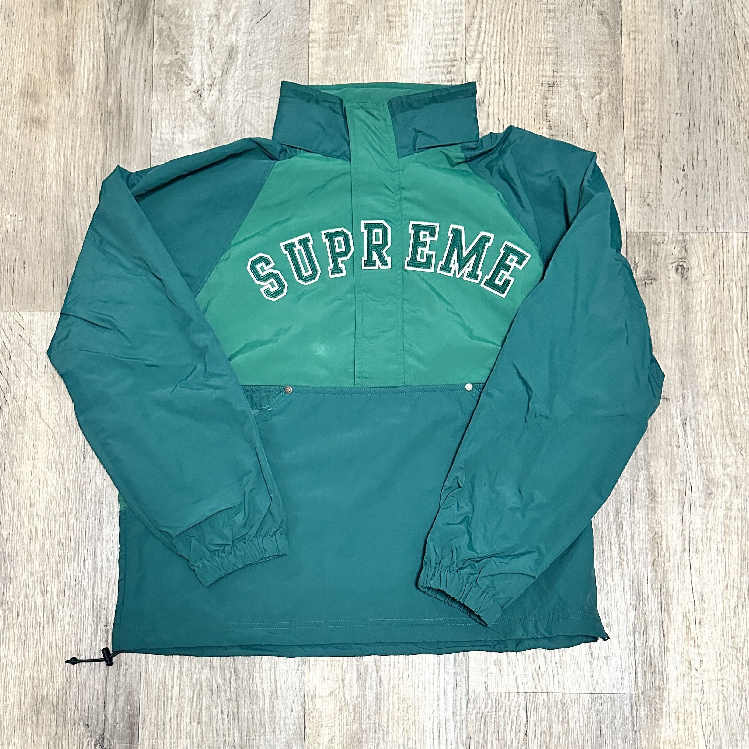 Supreme Supreme Court half zip pullover jacket | Grailed