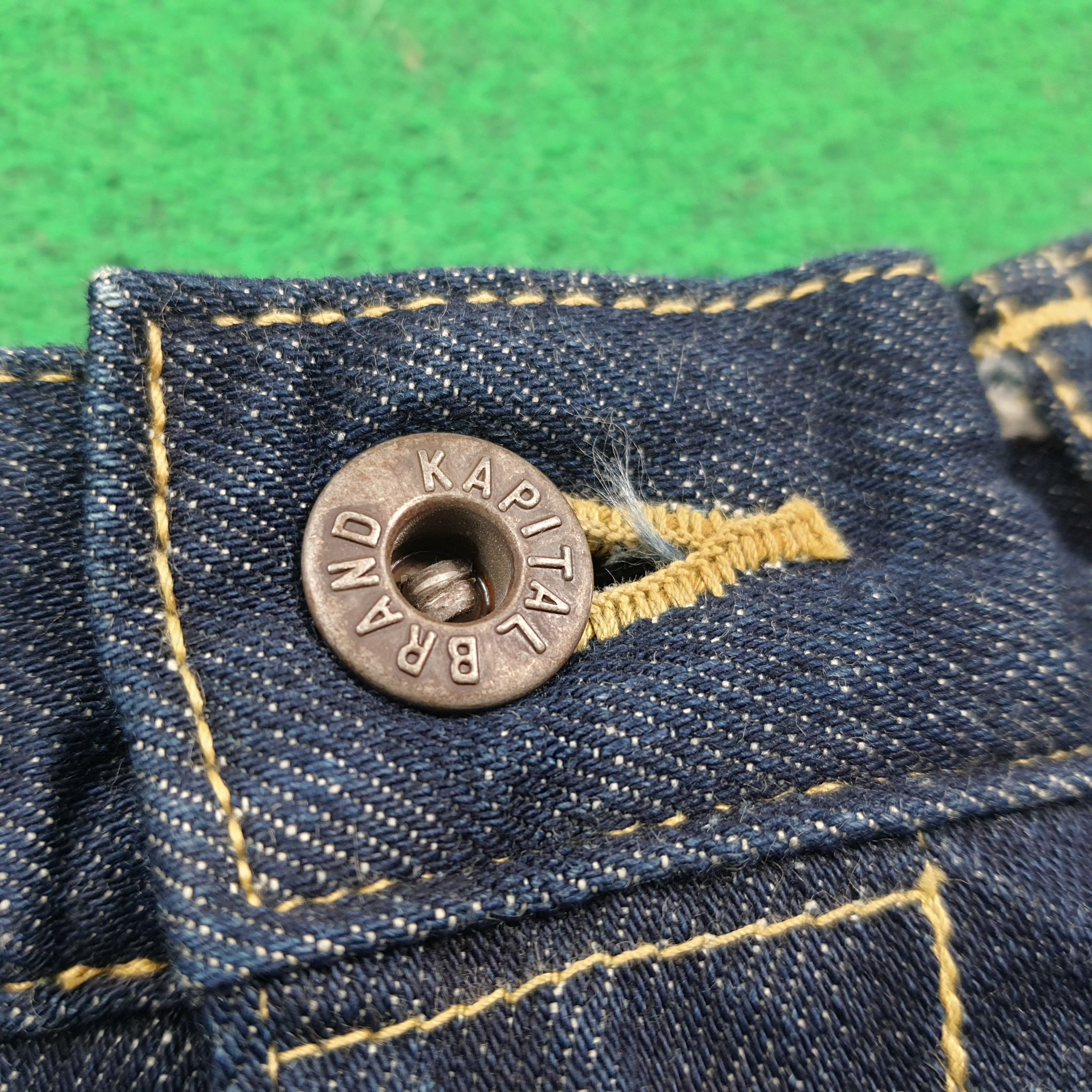 Kapital Vintage KAPITAL Japan Denim Monkey Stitching Pants C297N20 Size US 32 / EU 48 - 11 Thumbnail