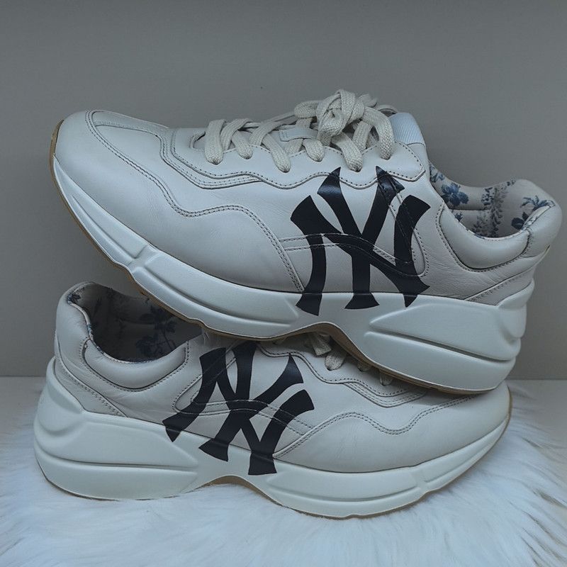 Gucci Gucci Rhyton Low Top Sneakers for Men - Size US 8 / EU 41 - 6 Thumbnail