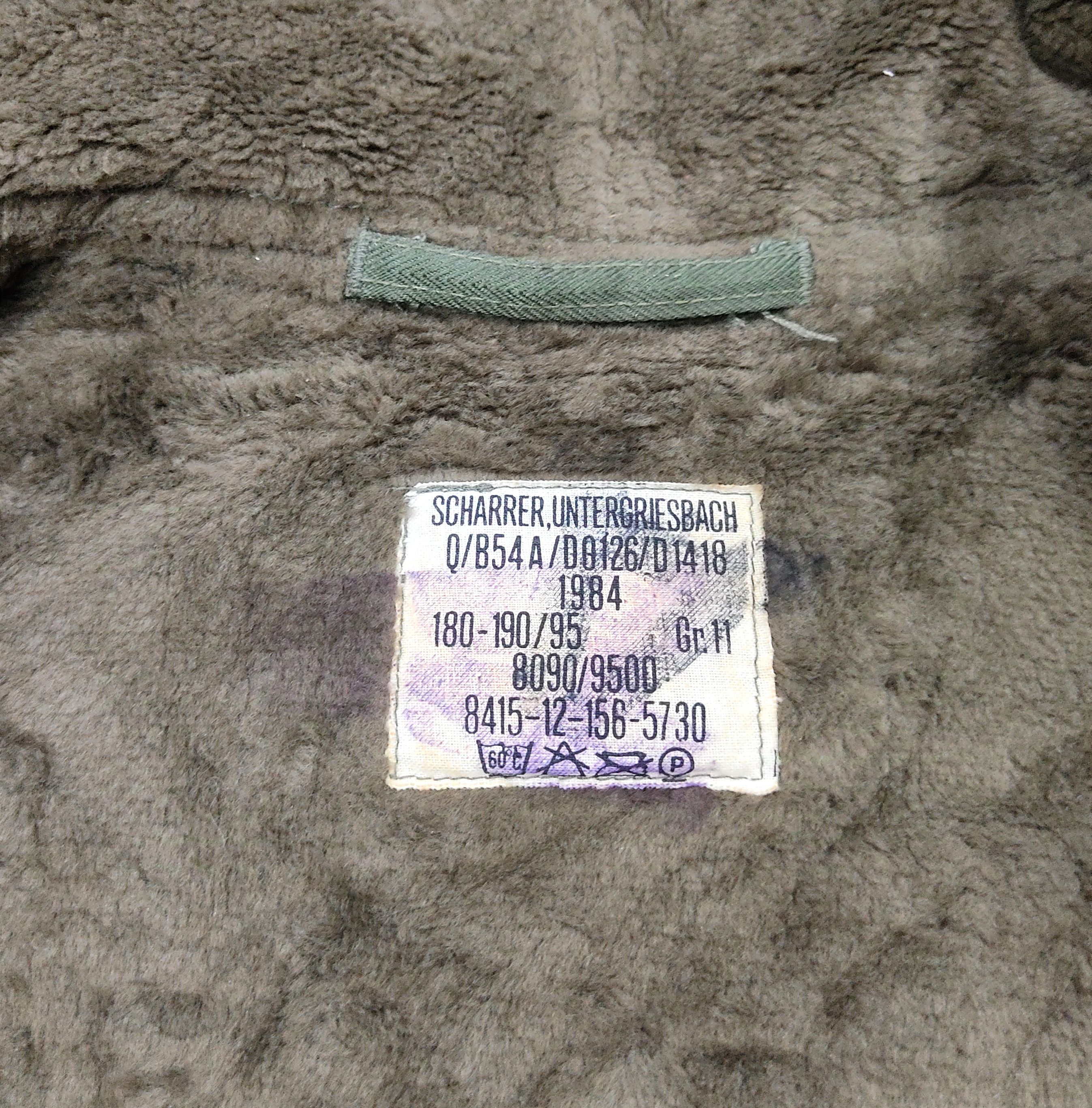 Vintage Vtg OG German Army Scharrer Untergriesnach Parka Size US L / EU 52-54 / 3 - 6 Thumbnail