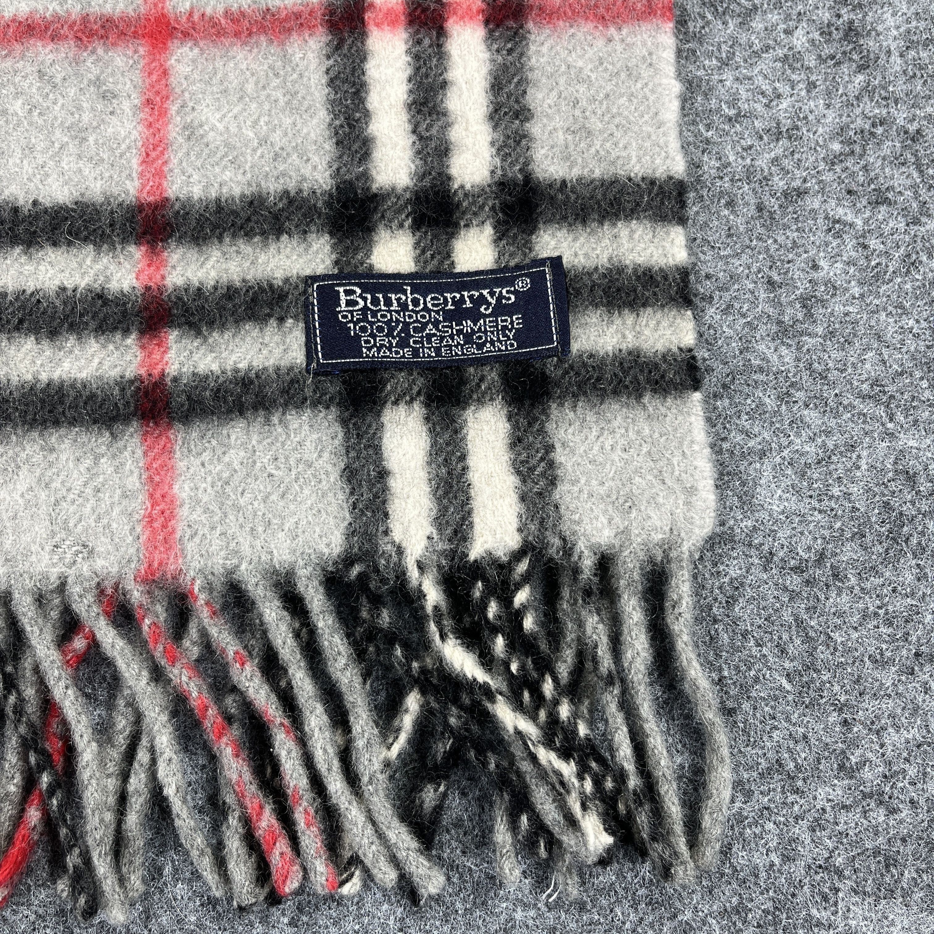 Burberry Vintage Burberry Scarf / Muffler / Neckwear Size ONE SIZE - 6 Thumbnail