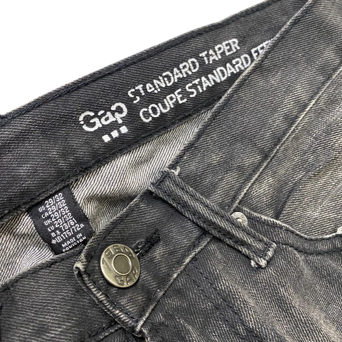 Gap × Japanese Brand GAP 1969 bleached distressed denim Size US 29 - 8 Thumbnail
