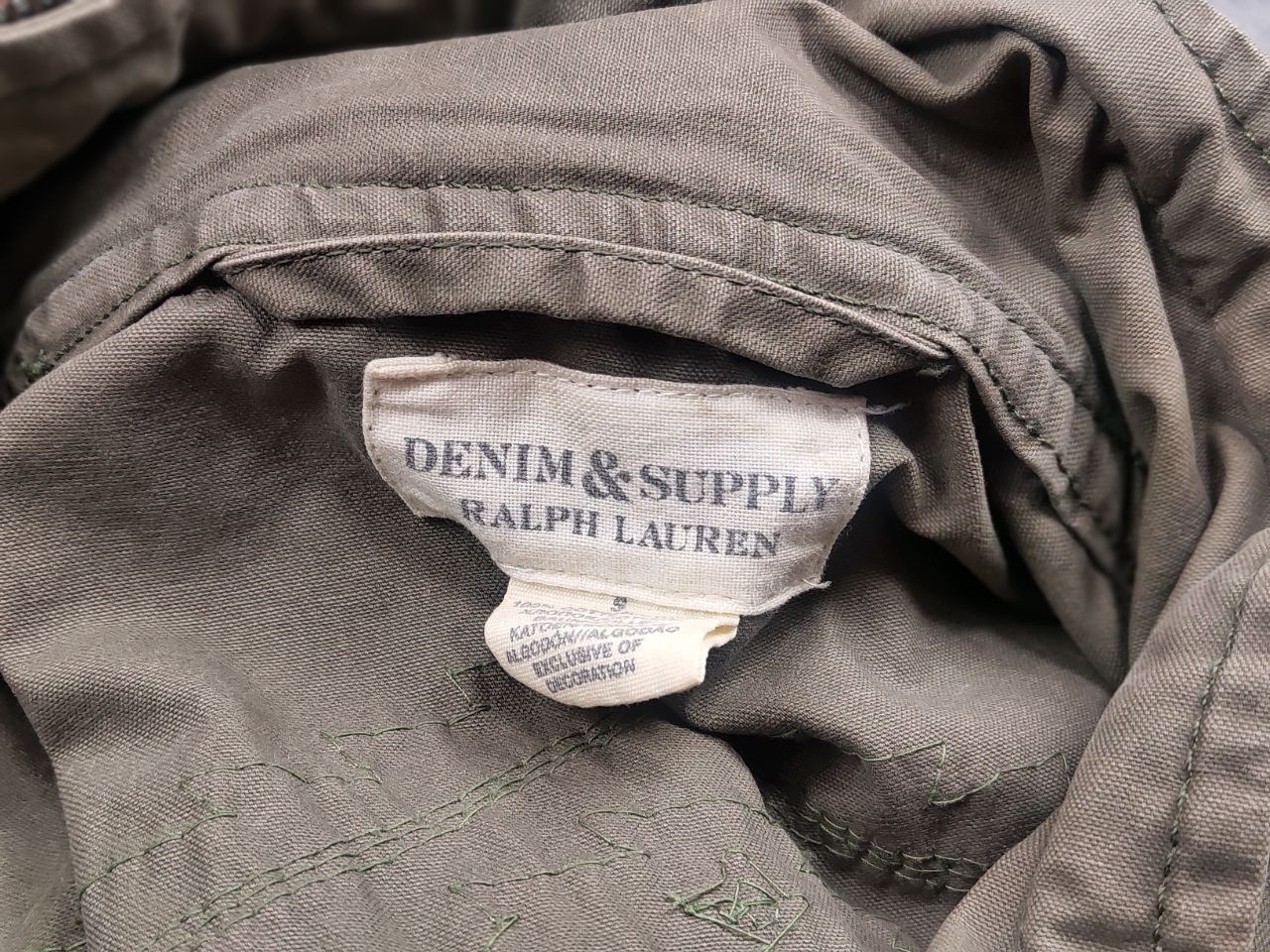 Polo Ralph Lauren Vintage Ralph Lauren Denim Supply Military M65 Hoodie Jacket Size S / US 4 / IT 40 - 16 Thumbnail