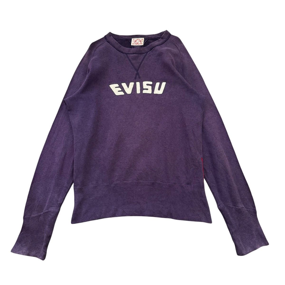 Evisu Vintage Evisu Osaka Sweatshirt Logo Spellout Linen Blend Size US M / EU 48-50 / 2 - 1 Thumbnail