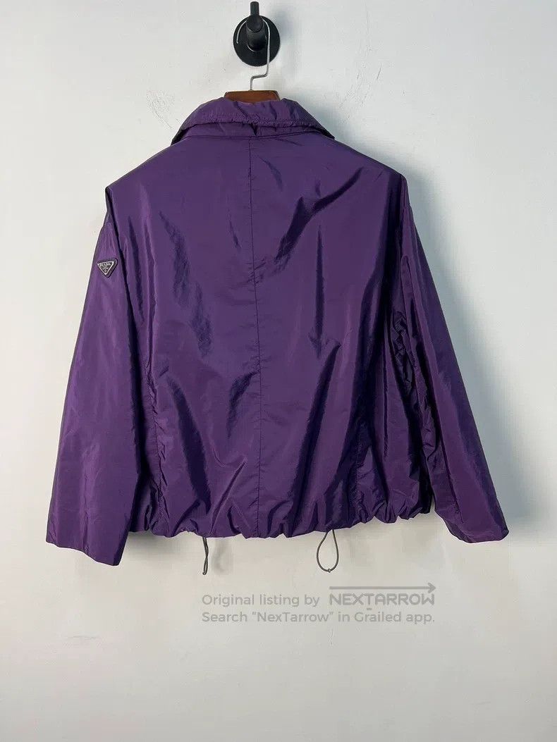Prada Prada Triangle steel standard windbreaker short style Size S / US 4 / IT 40 - 2 Thumbnail