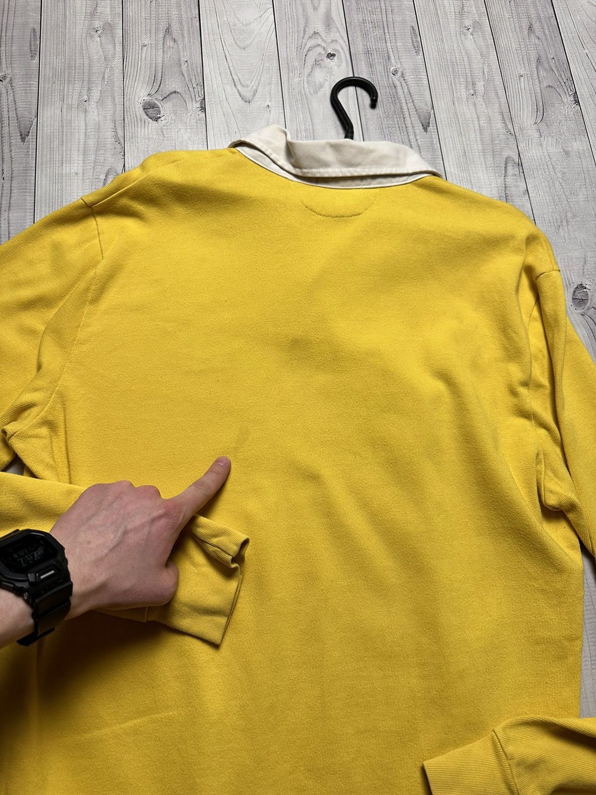 Ralph Lauren Vintage Rugby polo Ralph Lauren size L logo yellow rare Size US L / EU 52-54 / 3 - 9 Thumbnail