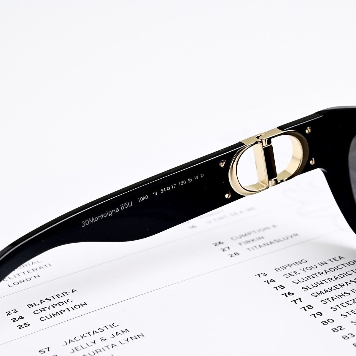 Dior DIOR 30MONTAIGNE B5U SUNGLASSES Size ONE SIZE - 5 Thumbnail
