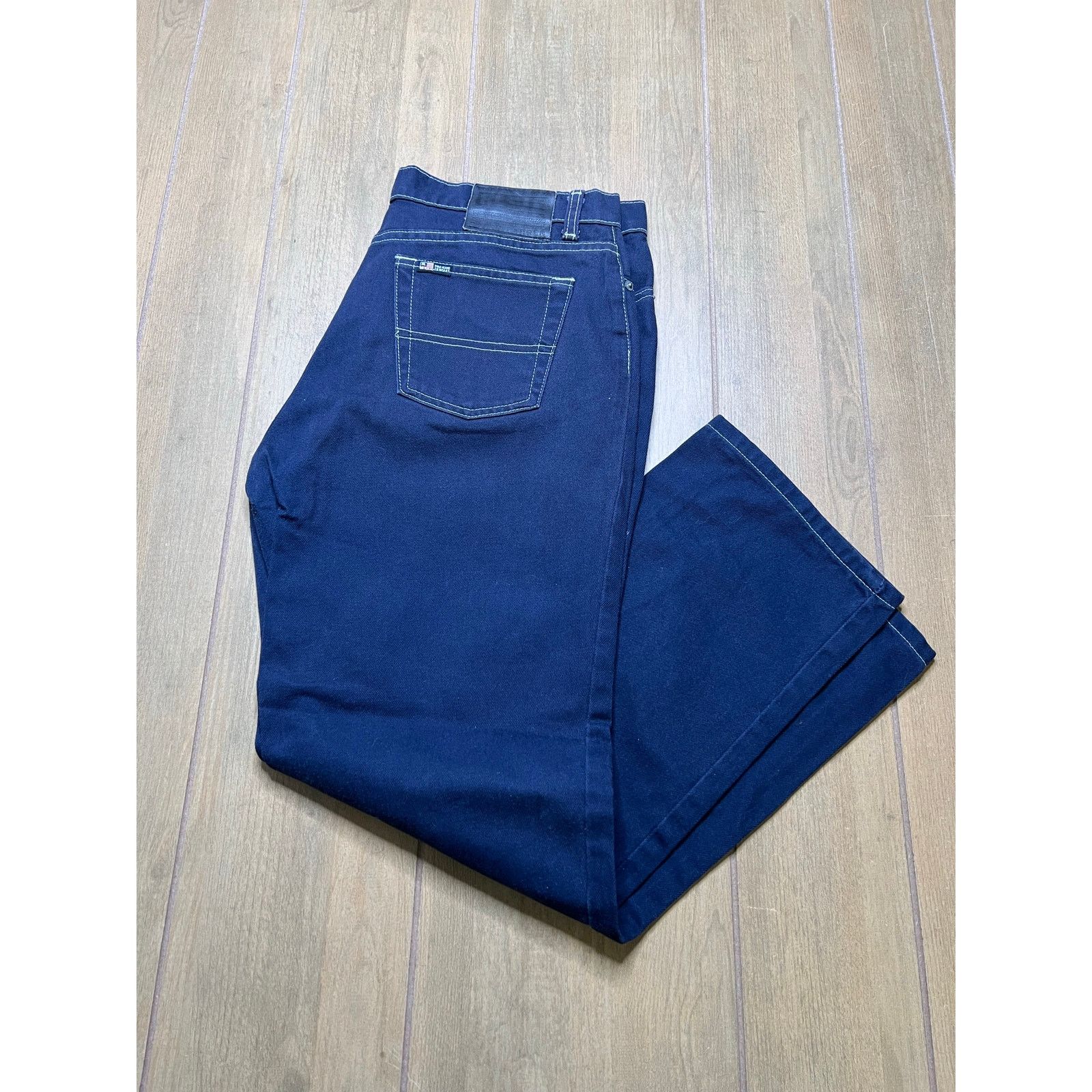 Vintage Polo Jeans Co. Ralph Lauren denim pants women Sz 14 35x27 Size 36" / US 14 / IT 50 - 15 Thumbnail