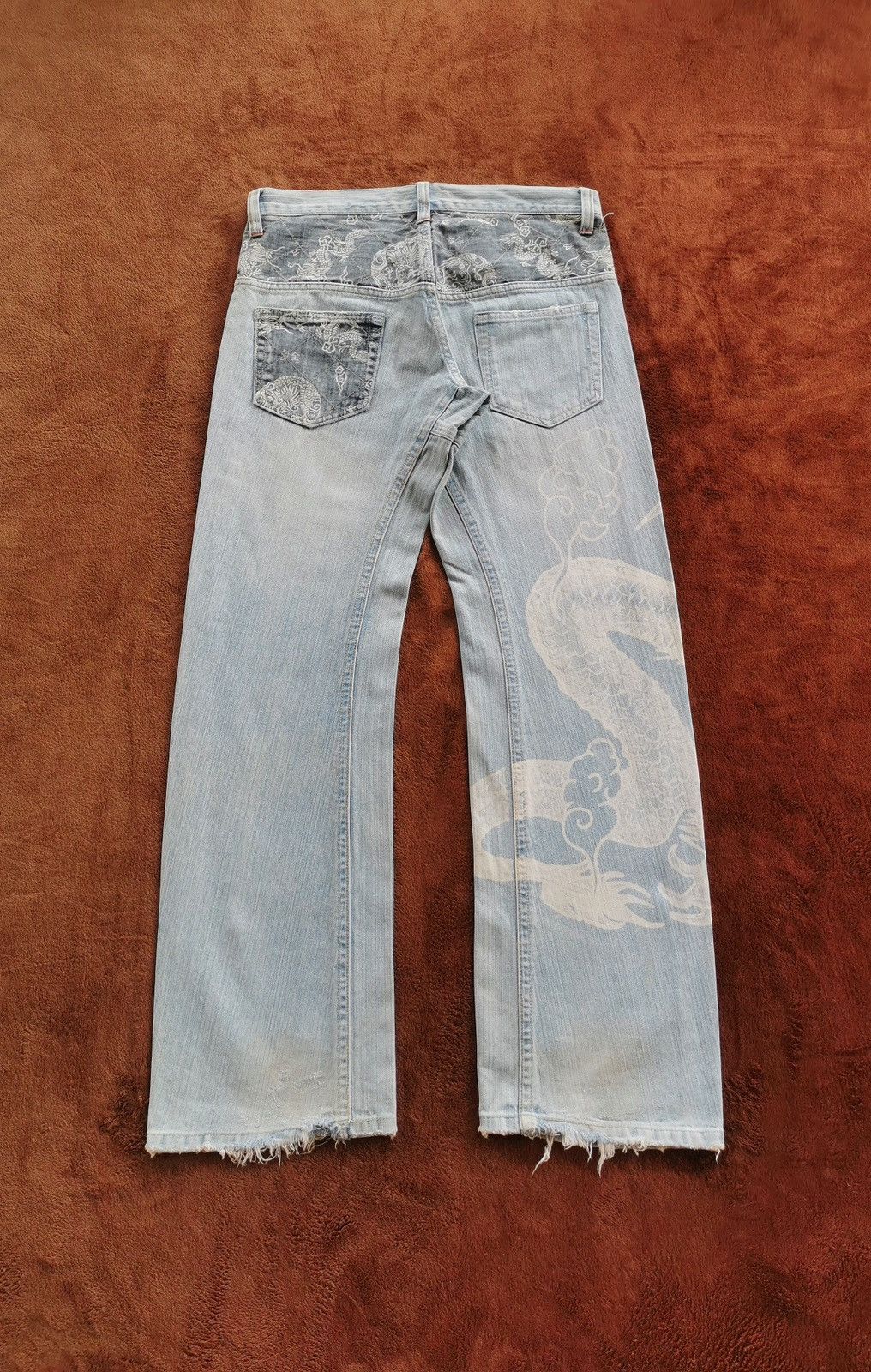 Karakuri Tamashii Dragon Graphic Denim Jeans Karakuri Tamashi Inspire Size US 32 / EU 48 - 1 Thumbnail
