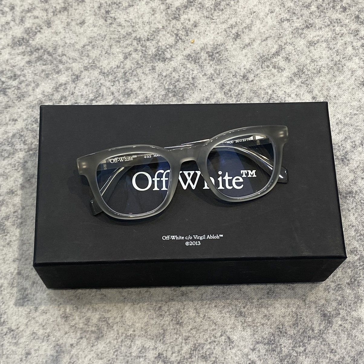 Off-White Off White Optical Style 71 Grey Size ONE SIZE - 12 Thumbnail