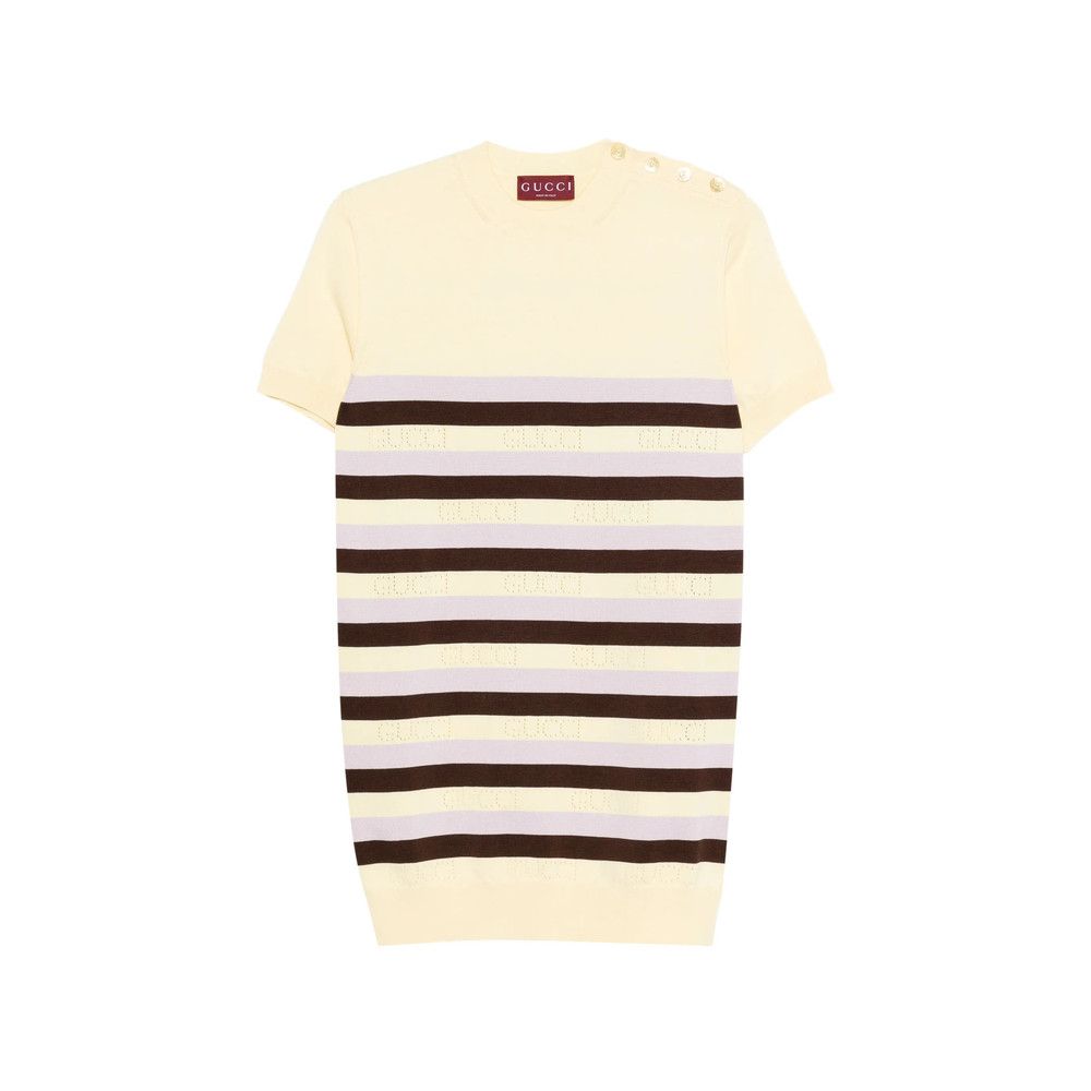 Gucci Gucci YELLOW Tops - T-shirts & Jerseys Size S / US 4 / IT 40 - 1 Thumbnail