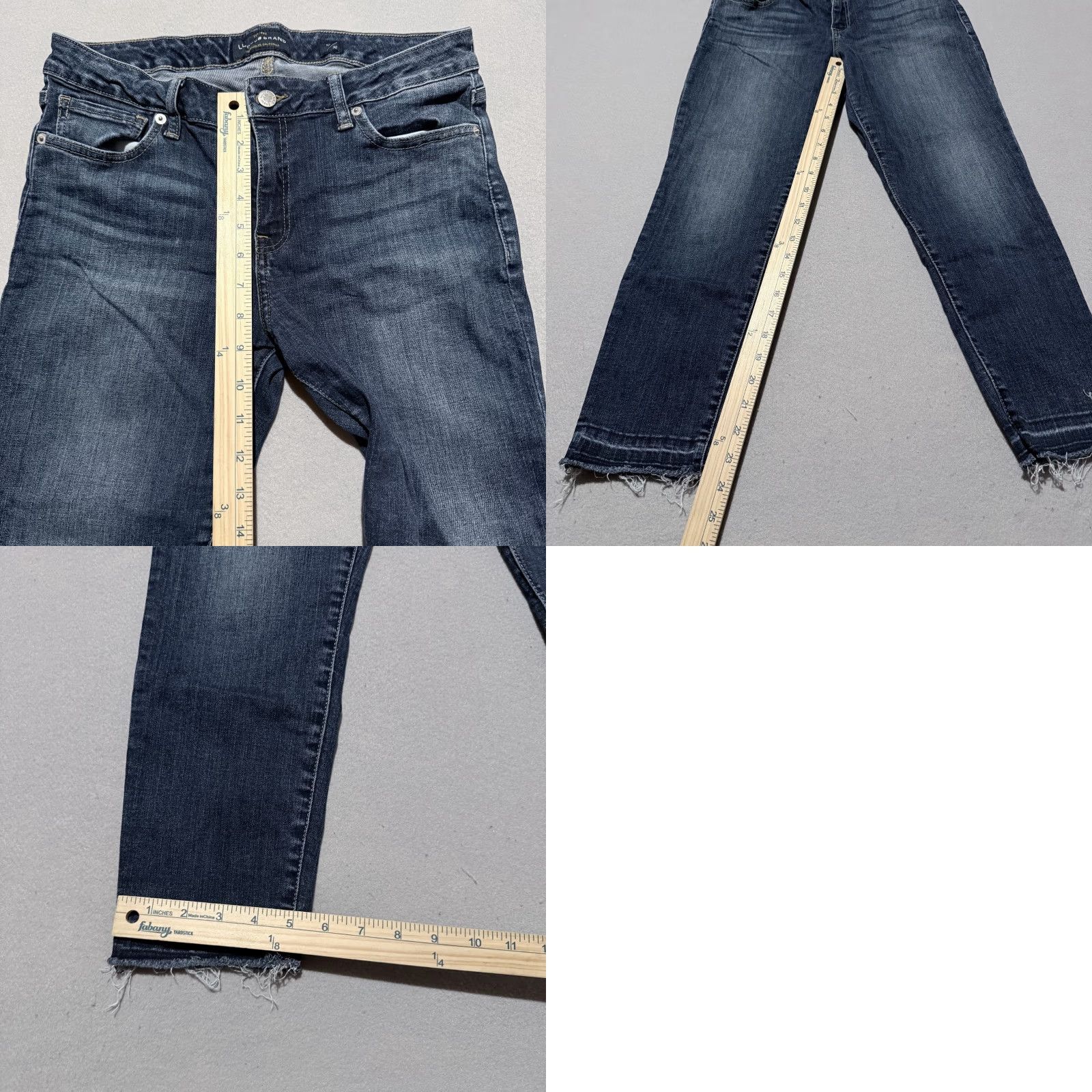 Lucky Brand Lucky Brand Jeans Women's Blue Mid Rise Slim Straight - 10 Size 32" / US 10 / IT 46 - 9 Thumbnail