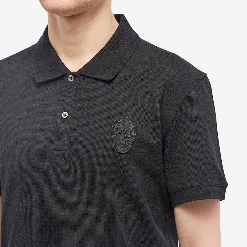 Alexander McQueen Alexander McQueen Men's Skull Polo M Size US M / EU 48-50 / 2 - 2 Thumbnail