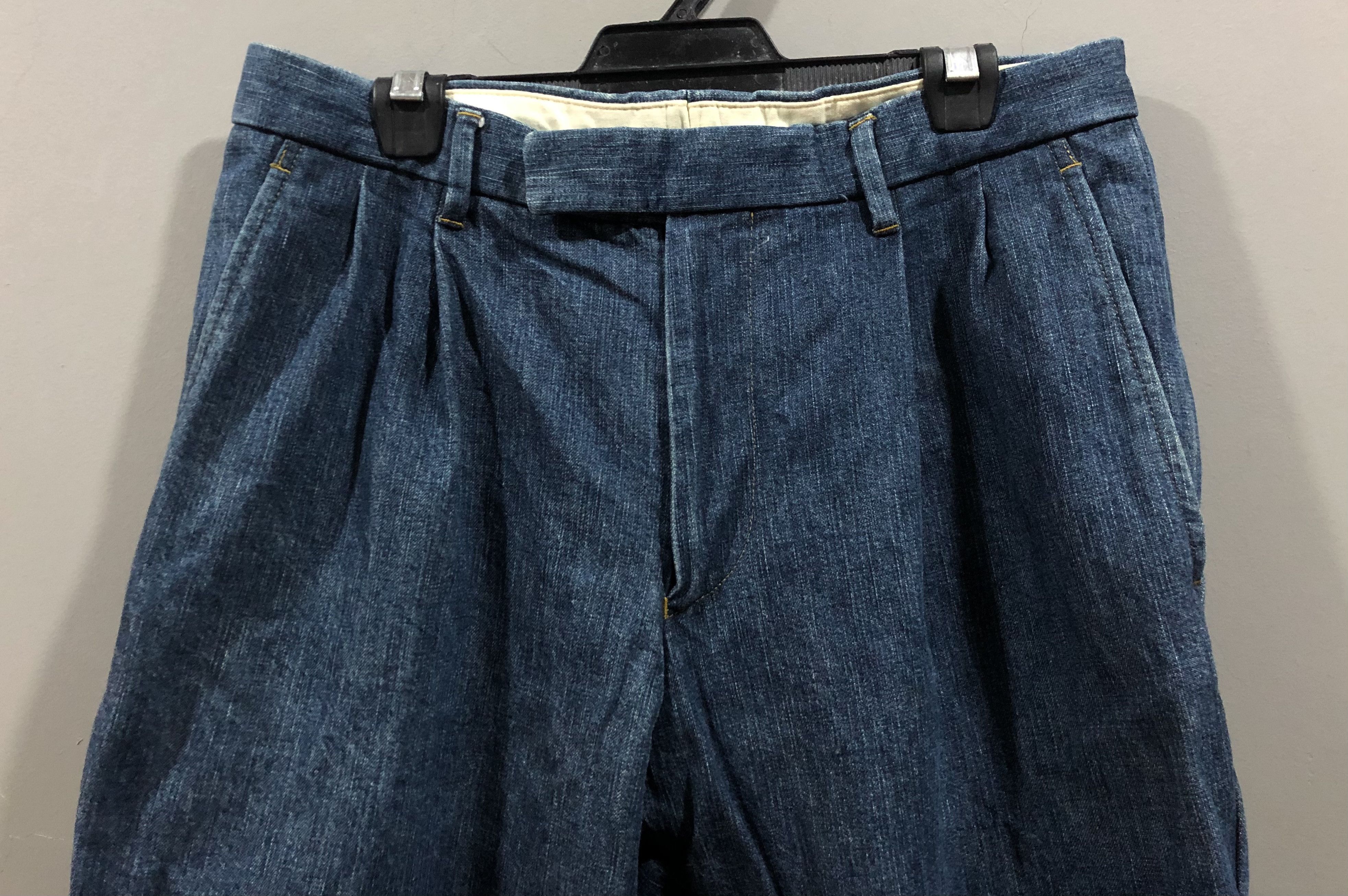 United Arrows White Label United Arrows Denim Cropped Pants Size US 29 - 2 Thumbnail