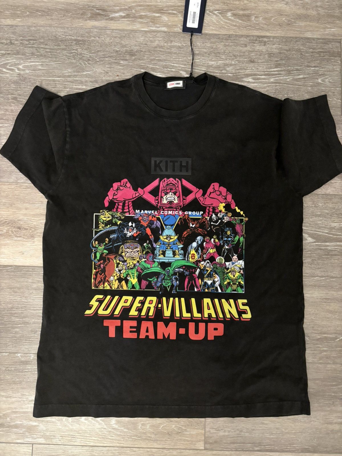 Kith Kith Marvel Team Up Vintage Tee Box Logo IN HAND! | Grailed