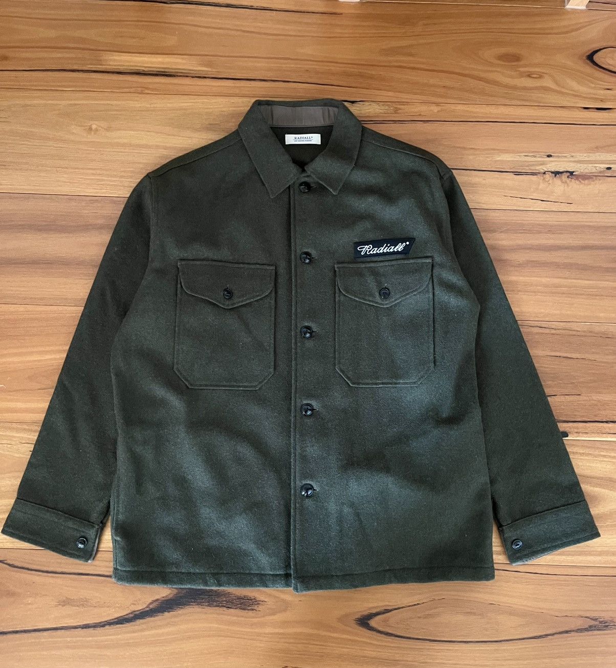 Other Japanese Brand Radiall Wool Overshirt Size US M / EU 48-50 / 2 - 1 Thumbnail