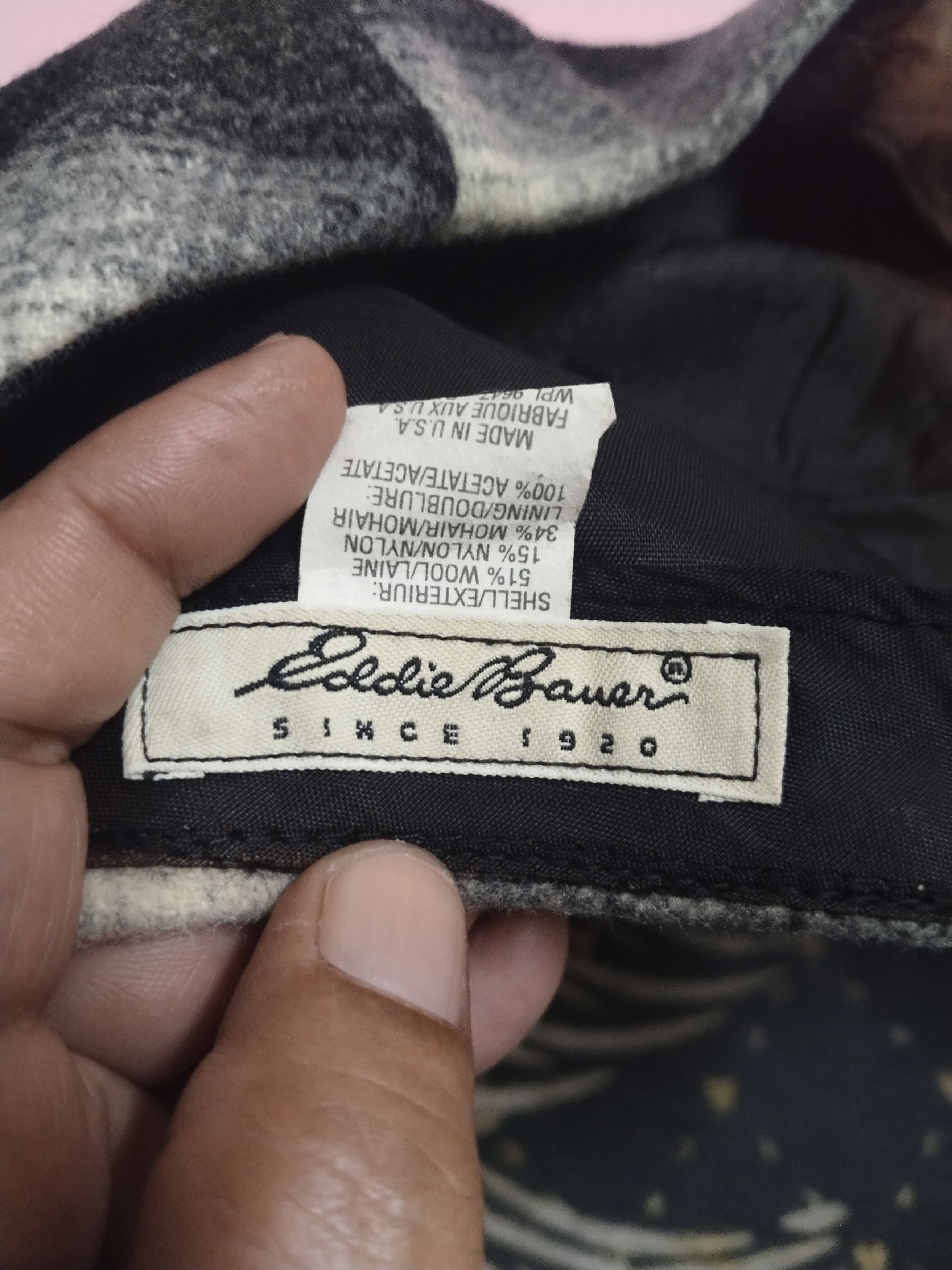 Eddie Bauer VINTAGE 4 PANEL WOOL EDDIE BAUER USA Size ONE SIZE - 10 Thumbnail