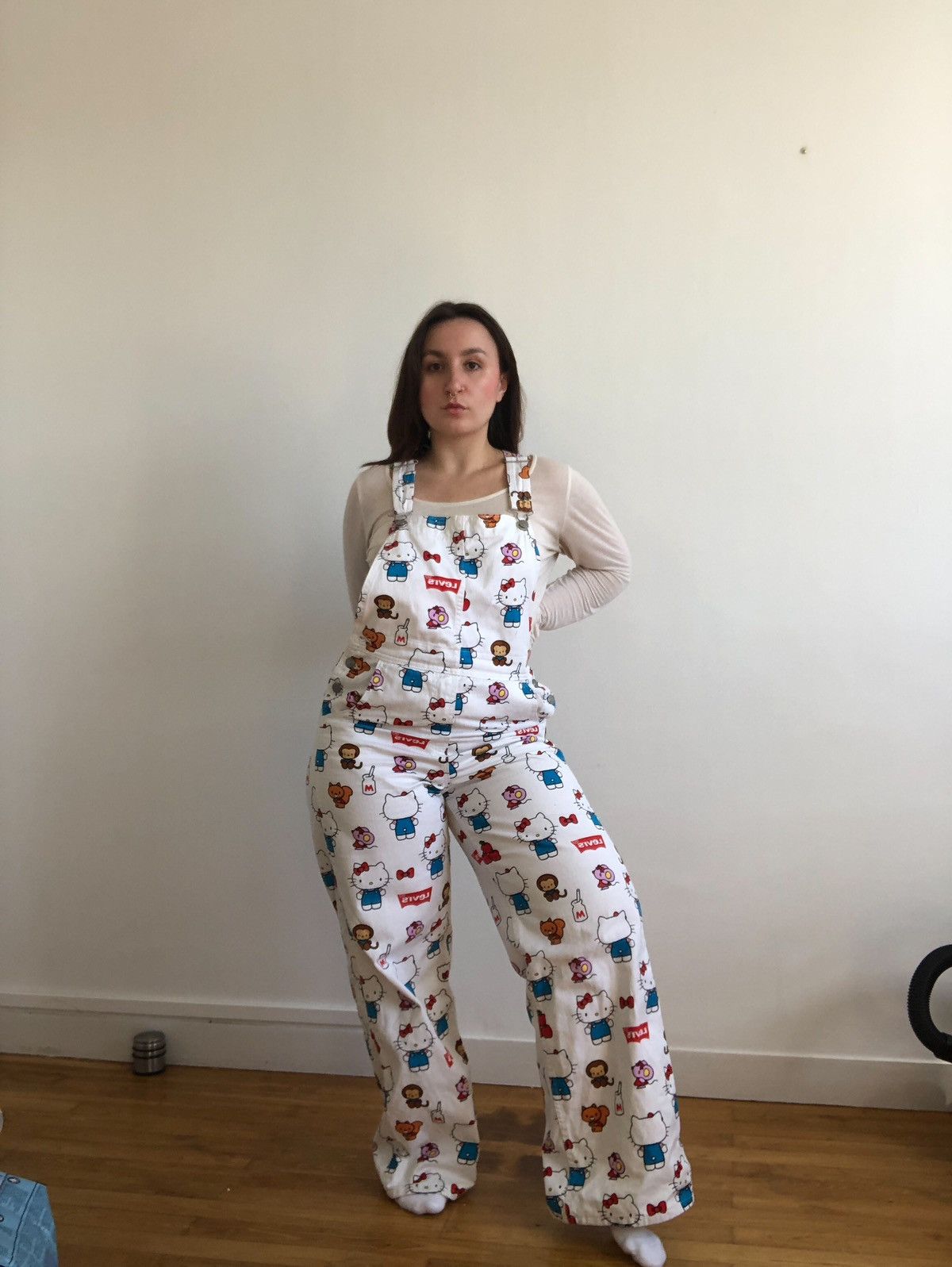 Levi's Hello Kitty x Levi’s jumpsuit Size 25" / US 0 / IT 36 - 6 Thumbnail