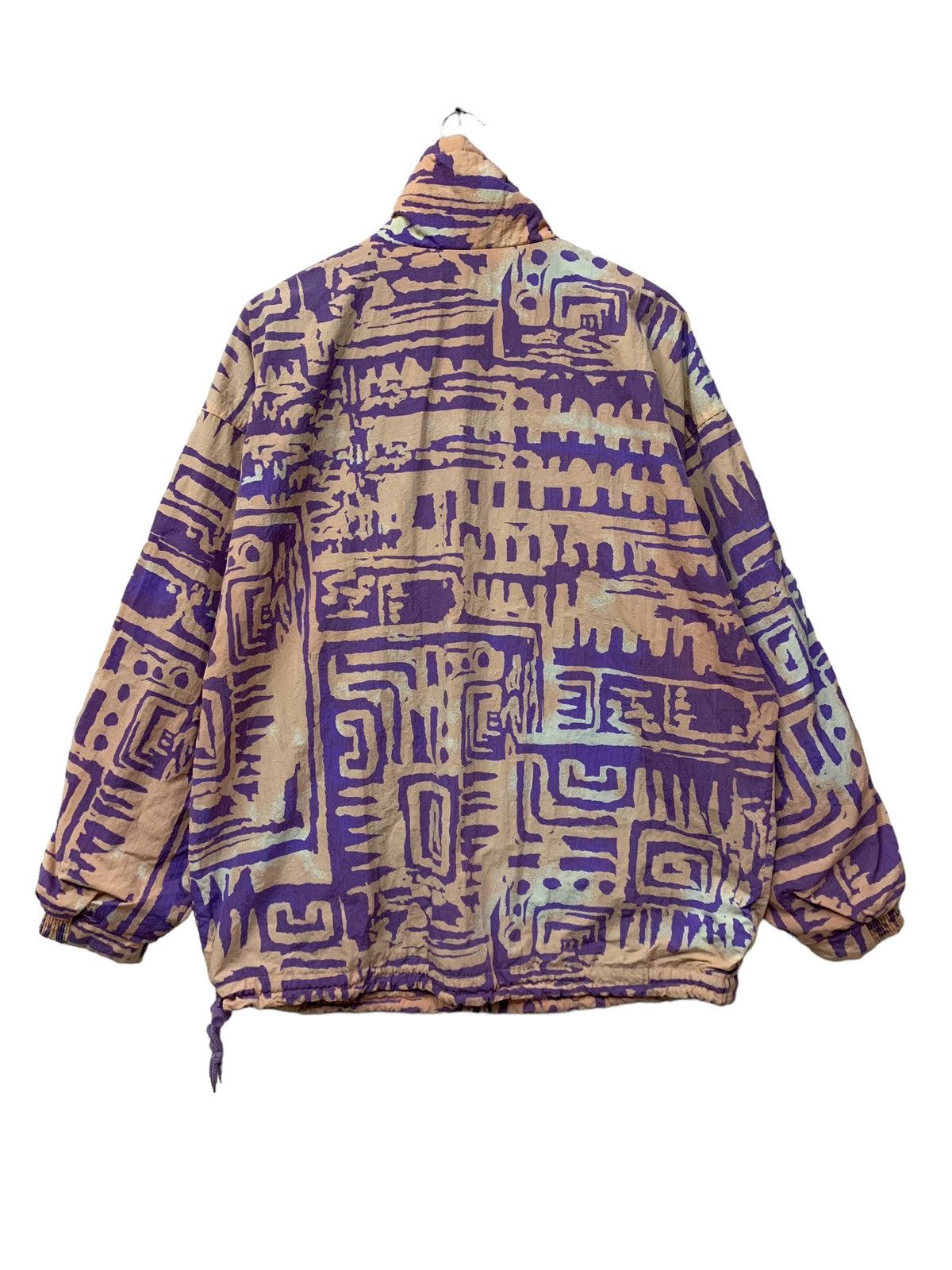 Quiksilver 🔥VTG QUICKSILVER MAZE FULLPRINTS JACKETS HALFZIPPER Size US S / EU 44-46 / 1 - 4 Thumbnail