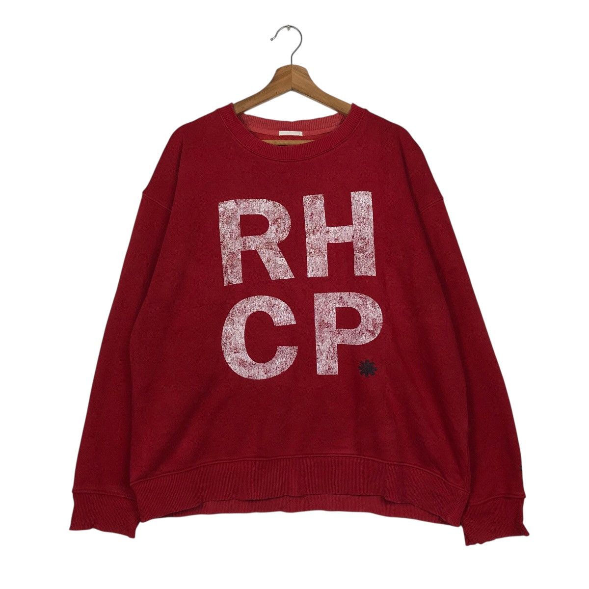 Band Tees 📌Vintage Sweatshirt Band Red Hot Chilli Paper Big Logo Size US L / EU 52-54 / 3 - 2 Thumbnail
