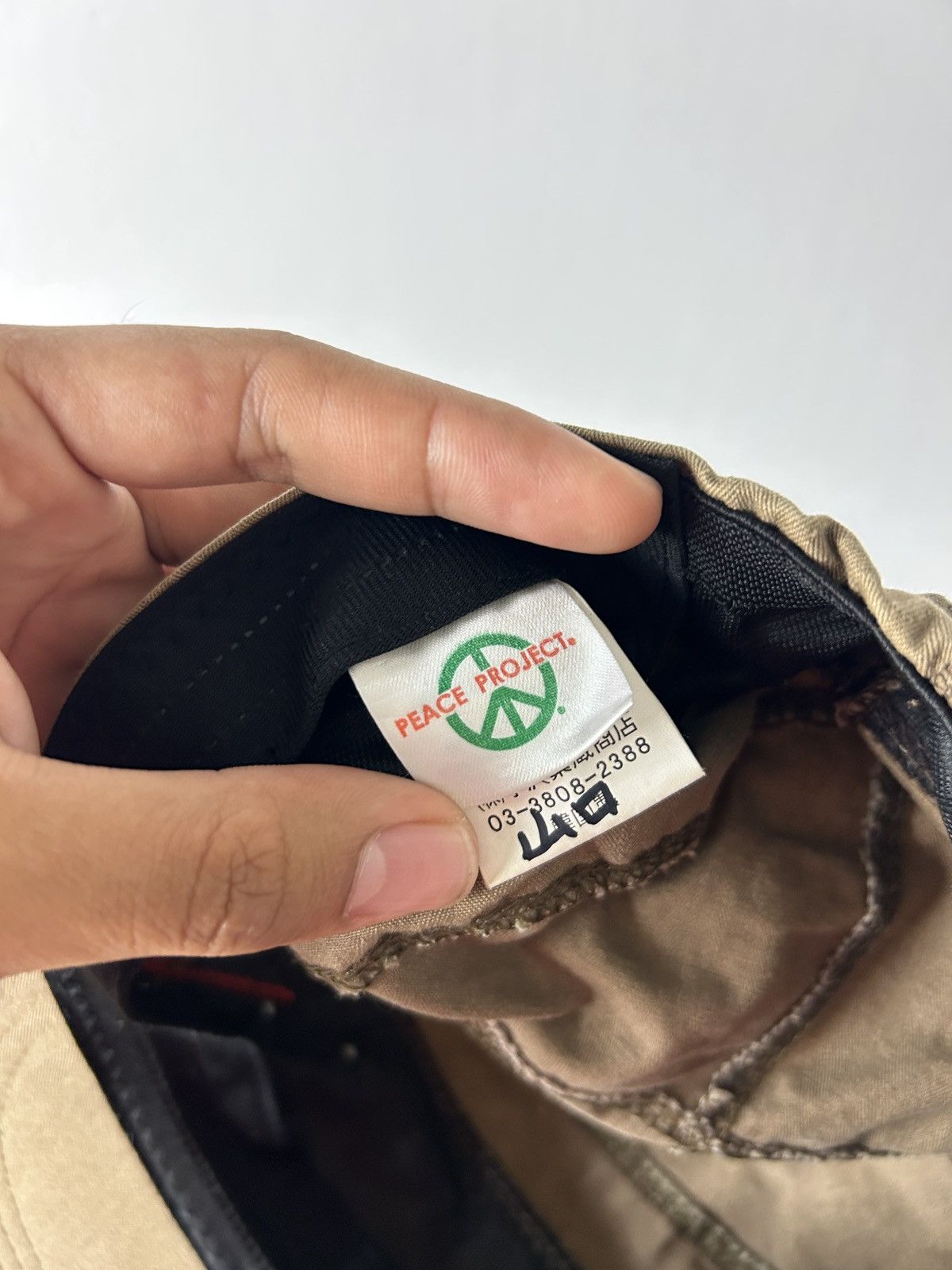 Japanese Brand × Vintage 1990s Peace Project - Damaged Cap Size ONE SIZE - 9 Thumbnail