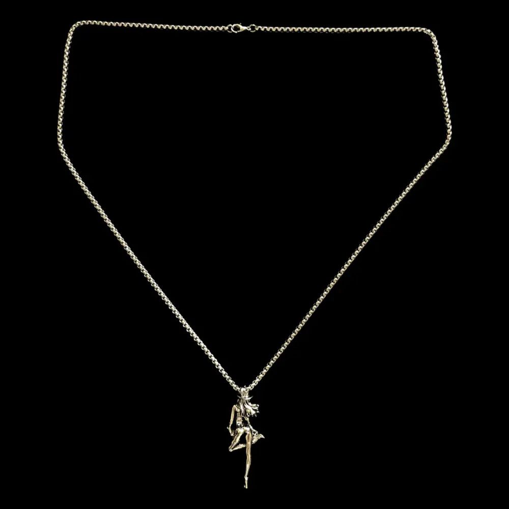 Jewelry Punk Necklace Gothic Chain Size ONE SIZE - 4 Thumbnail