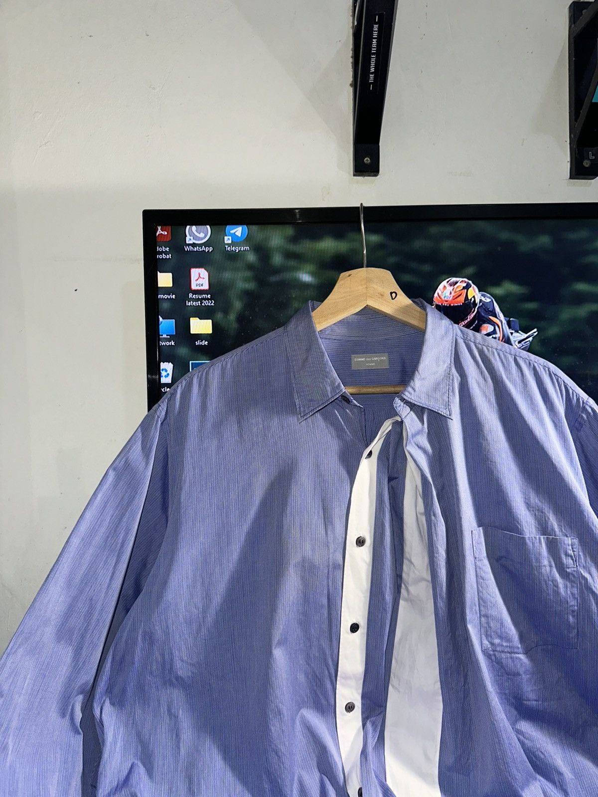Comme des Garcons COMME des GARCONS Shirt Size US XXL / EU 58 / 5 - 2 Thumbnail