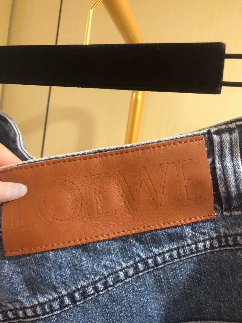 Loewe Loewe Leather jeans Size 30" / US 8 / IT 44 - 3 Thumbnail