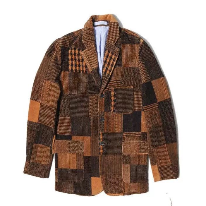 Beams Plus BMSPLUS PatchworkPrintedJacket ralph lauren suitsupply Size US M / EU 48-50 / 2 - 1 Thumbnail