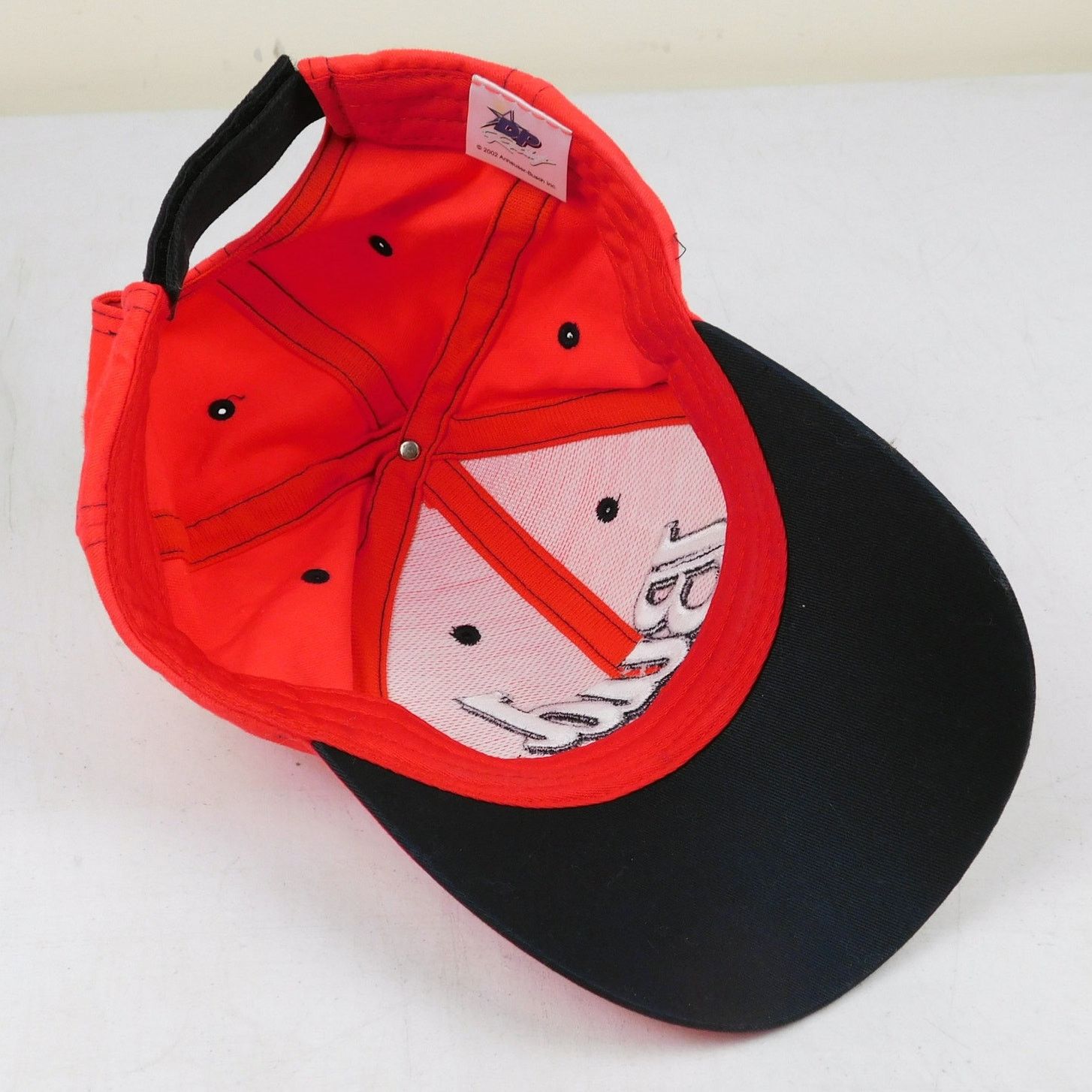 NASCAR 2002 Bud Racing NASCAR Hat Adjustable Red Dale Earnhardt Jr Size ONE SIZE - 6 Thumbnail