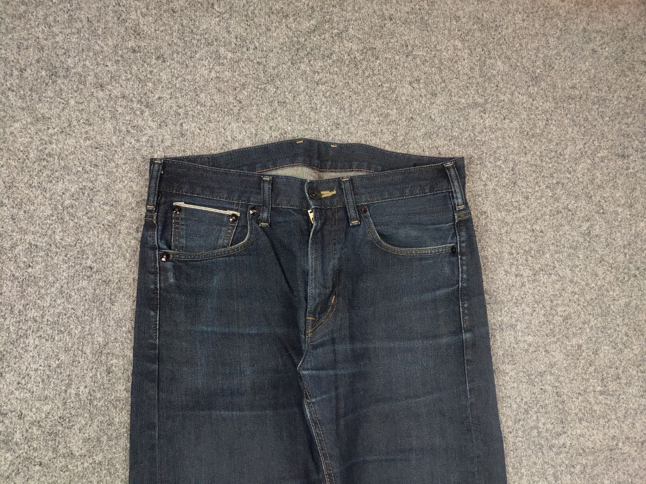Edwin Edwin Vintage Japan Selvedge Distressed Denim Jeans ES505S Size US 33 - 5 Thumbnail