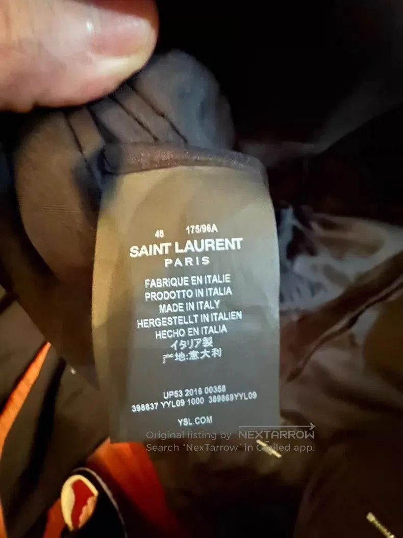 Saint Laurent Paris Saint Laurent Black Formal Suit Pants. Size US 32 / EU 48 - 3 Thumbnail