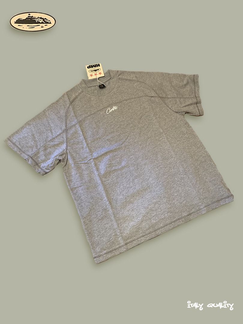 Corteiz Corteiz HMP Panel Grey Tee L | Grailed