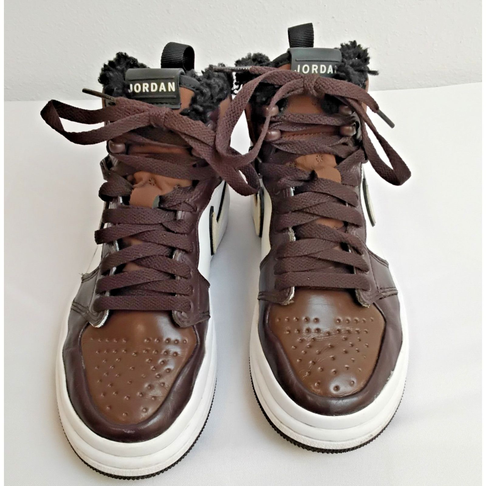 Nike Nike Air Jordan 1 High Top Sneaker W's 5 Acclimate Chocolate Size US 5 / IT 35 - 5 Thumbnail