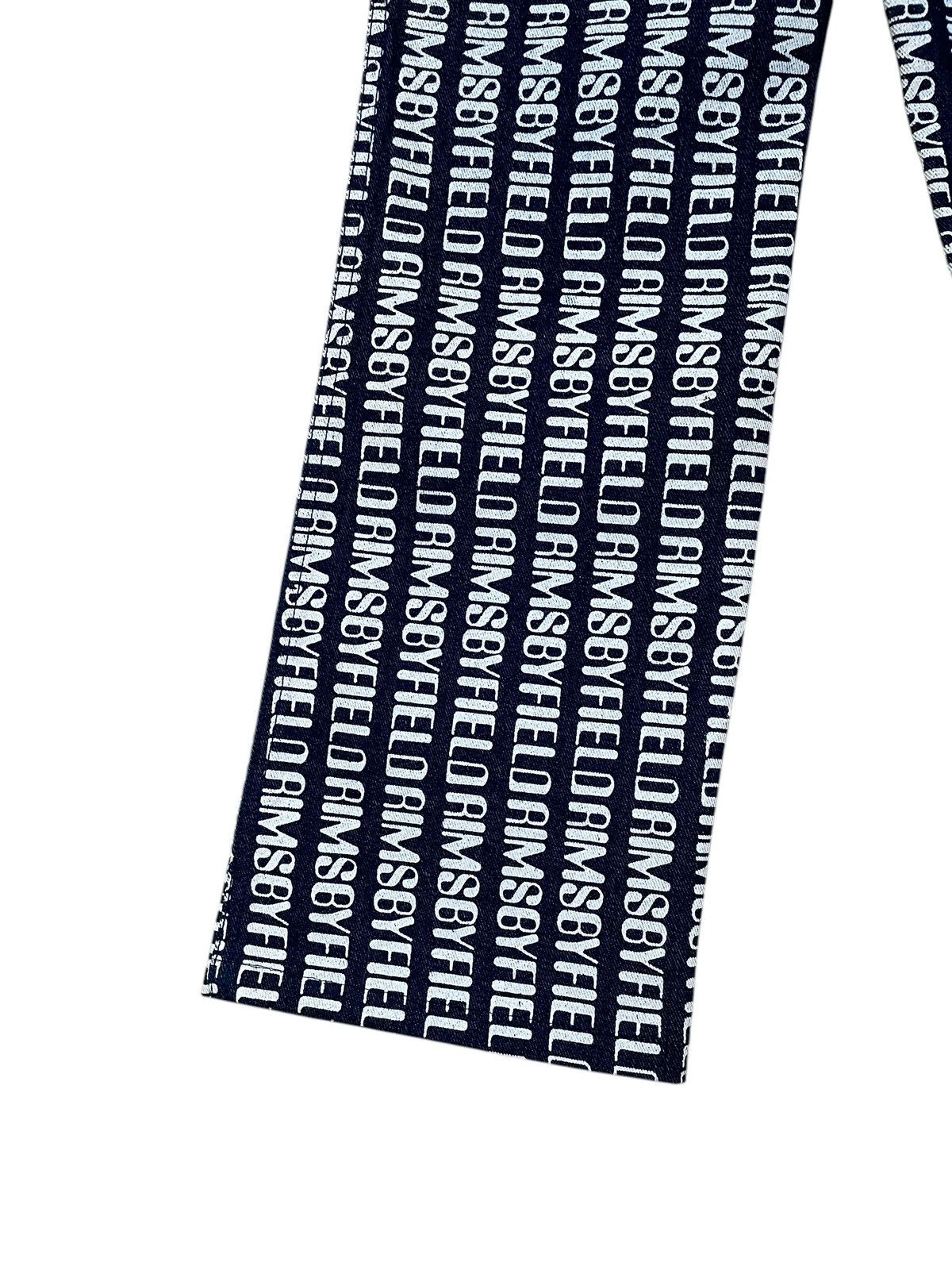 Hysteric Glamour × Japanese Brand × Vintage Vintage Japanese Brand Rimsby Field Denim Fullprint 2000s Size US 29 - 5 Thumbnail