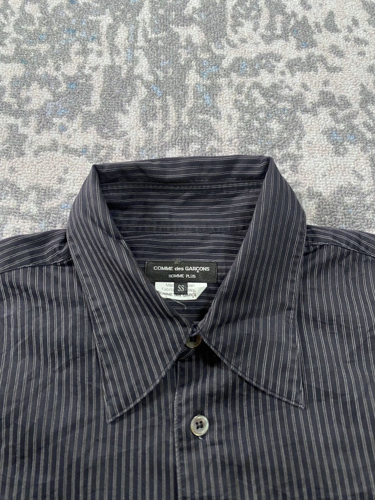 Comme des Garcons Comme des garcons homme plus striped shirt Size US S / EU 44-46 / 1 - 3 Thumbnail