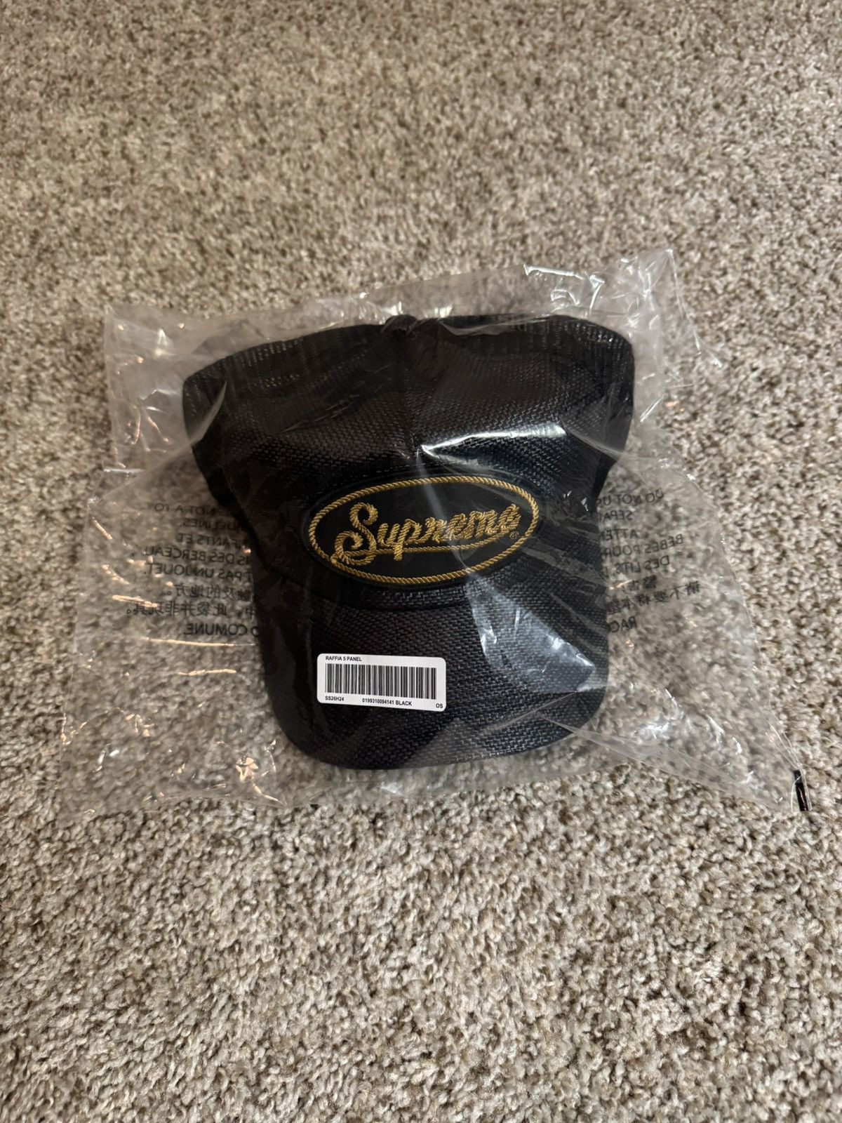Supreme Supreme Raffia 5 Panel Size ONE SIZE - 1 Thumbnail