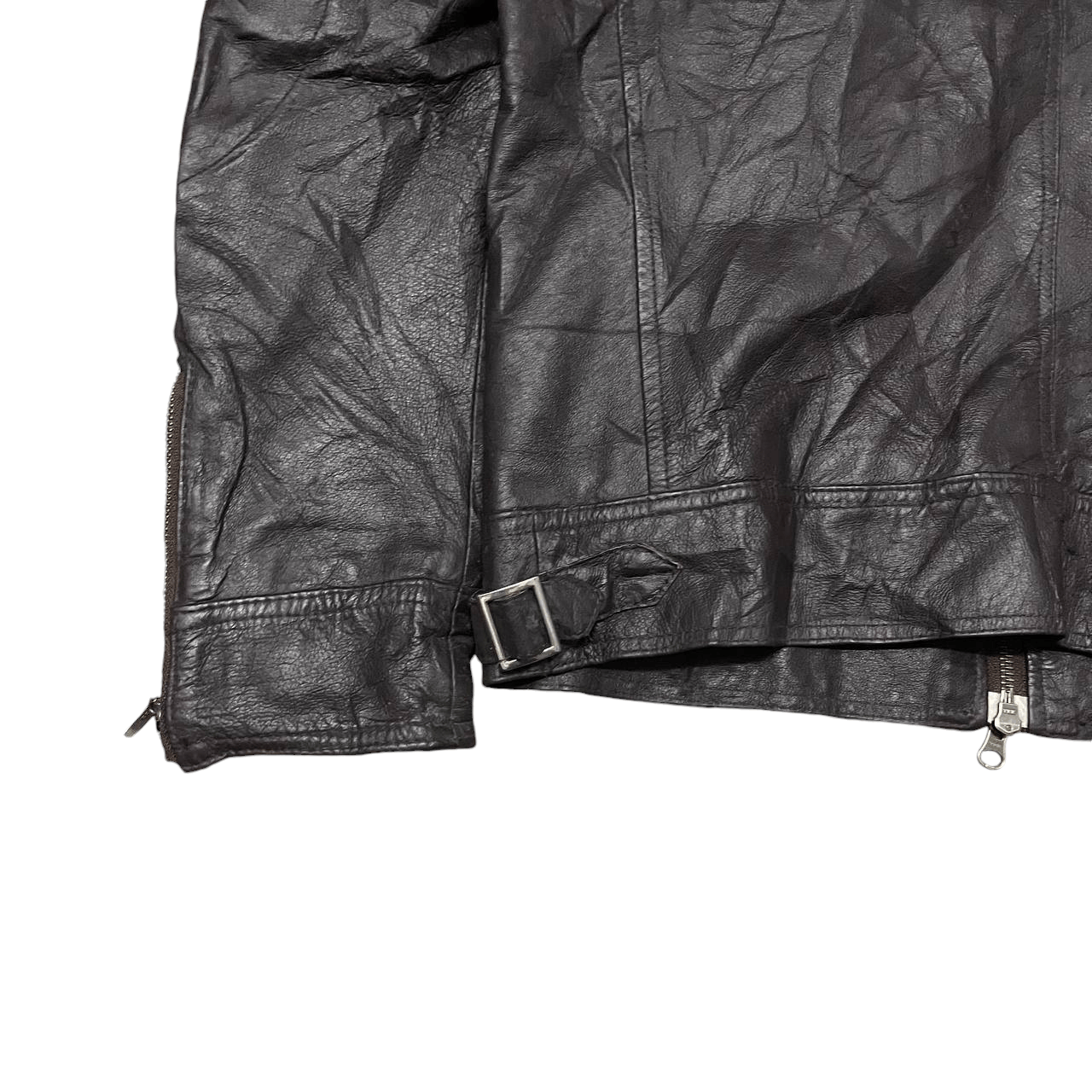 Takeo Kikuchi Vintage Takeo Kikuchi Pigskin Rider Leather Jacket Size US M / EU 48-50 / 2 - 13 Thumbnail
