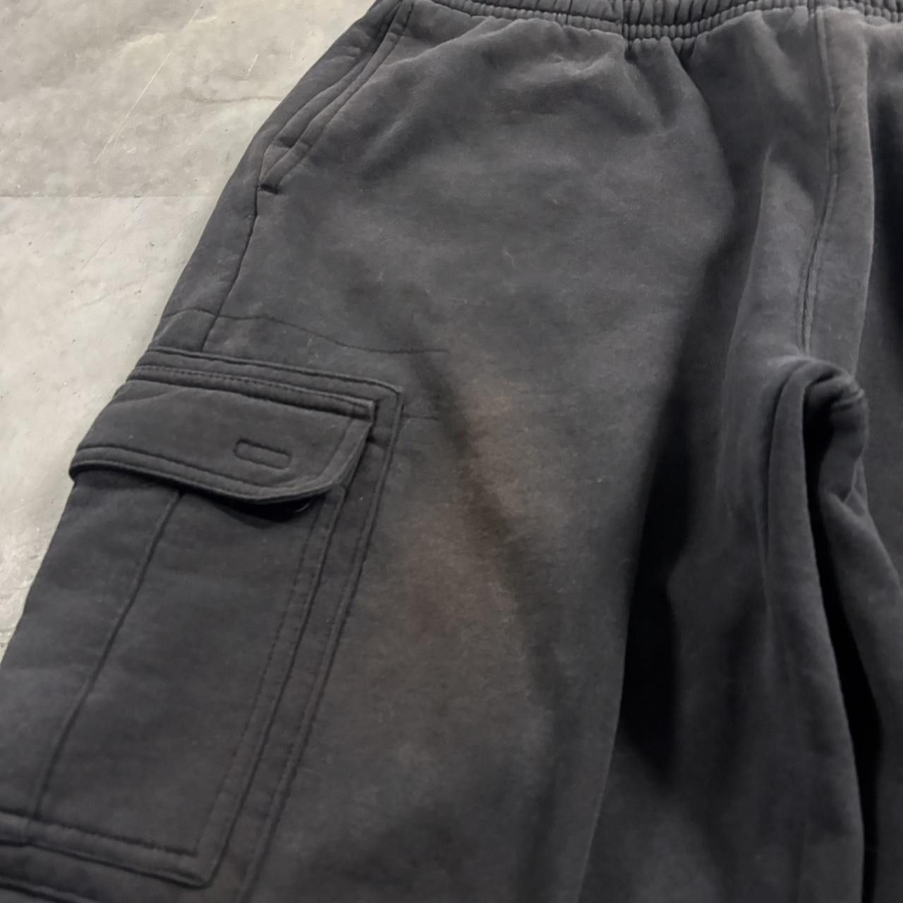 Vintage Crazy Vintage Y2K/2000s Baggy Faded Black Streetwear Skater Sweatpants! Fits L Size US 36 / EU 52 - 5 Thumbnail